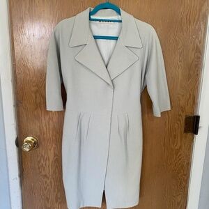 Marni pale gray/cream, linen jacket - lined